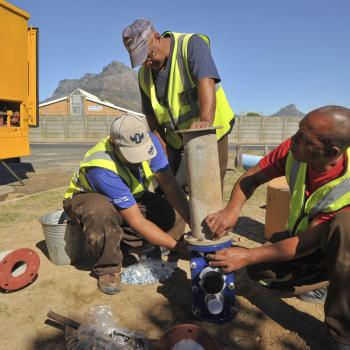 USAID is working in South Africa and Kenya to improve the creditworthiness of its water service providers to expand sustainable water access. Photo credit: City of Cape Town