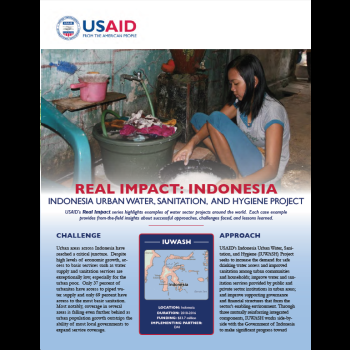 Real Impact: Indonesia - Indonesia Urban Water, Sanitation, and Hygiene Project