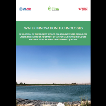Impact on Groundwater in Jordan to Water Savings Technologies