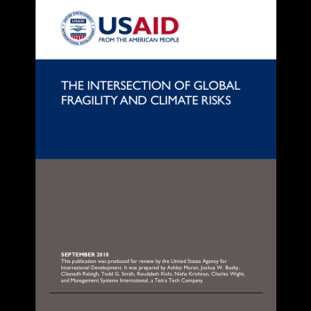 The Intersection of Global Fragility and Climate Risks