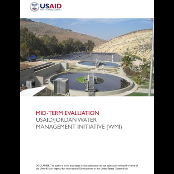 Midterm Evaluation – USAID/Jordan Water Management Initiative (WMI)