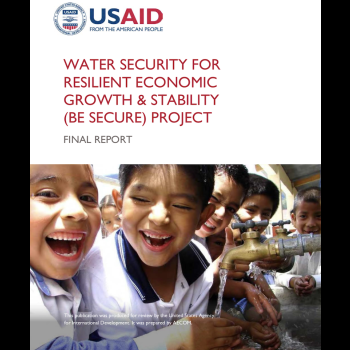 Water Security for Resilient Economic Growth & Stability (Be Secure) Project: Final Report