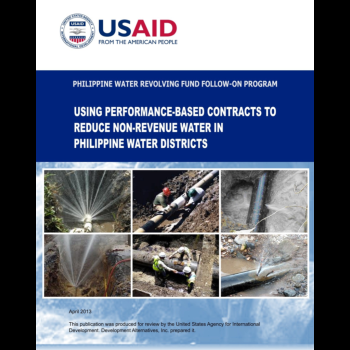 Philippine Water Revolving Fund (PWRF): Using Performance-Based Contracts to Reduce Non-Revenue Water in Philippine Water Districts