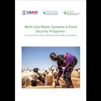 Multi-Use Water Systems in Food Security Programs