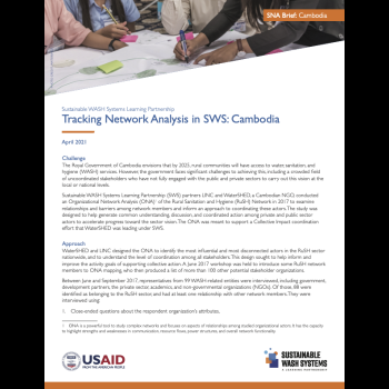 Tracking Network Analysis in SWS: Cambodia