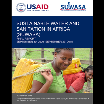 Sustainable Water and Sanitation in Africa (SUWASA) – Final Report