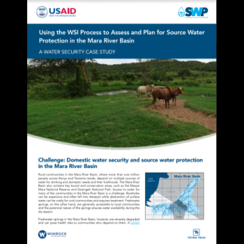 Using the WSI Process to Assess and Plan for Source Water Protection in the Mara River Basin