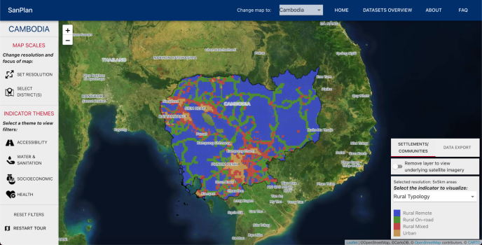 Introducing SanPlan: Use data to support programming. The Sanitation Planning Tool from USAID/WASHPaLS