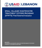 Small Villages Wastewater Treatment Systems Program (SVWTS) - Final External Evaluation