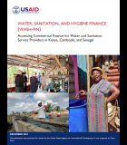 Accessing Commercial Finance for Water and Sanitation Service Provider in Kenya, Cambodia, and Senegal