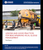 Lessons and Good Practices for Benchmarking Fecal Sludge Management