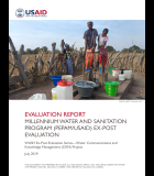Evaluation Report: Millennium Water and Sanitation Program (PEPAM/USAID) Ex-Post Evaluation 