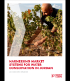 Harnessing Market Systems for Water Conservation in Jordan