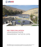 Midterm Evaluation – USAID/Jordan Water Management Initiative (WMI)
