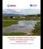 Lessons Learned from Twelve Years of Urban Sanitation Work in Haiti