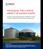Managing the Climate Impact of Human Waste: A study to understand the impact of methane emissions from fecal sludge and potential abatement approaches