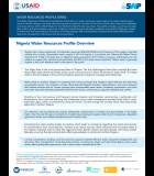 Nigeria Water Resources Profile 