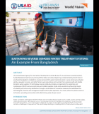 Sustaining Reverse Osmosis Water Treatment Systems: An Example from Bangladesh