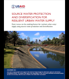 Source Water Protection and Diversification For Resilient Urban Water Supply