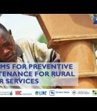Preventive Maintenance Models for Sustainable Rural Water Services