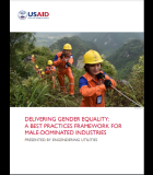 Delivering Gender Equality: A Best Practices Framework for Male-Dominated Industries