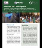 Research and Learning Brief Improving School Attendance and Positive Feelings about Menstruation for Girls in Ghana through a Holistic Menstrual Health and Hygiene Management Approach