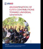 An Examination of CLTS's Contributions Toward Universal Sanitation. Photo cover: Tetra Tech/ARD
