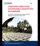 Enterprise Viability Case Study: A Retrospective Analysis of Rural Sanitation Enterprises in Bihar, India