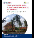 Enterprise Viability Case Study: A Retrospective Analysis of Rural Sanitation Enterprises in Cambodia