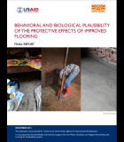 WASHPaLS Earth Enable Final Report – Behavioral and Biological Plausibility of the Protective Effects of Improved Flooring
