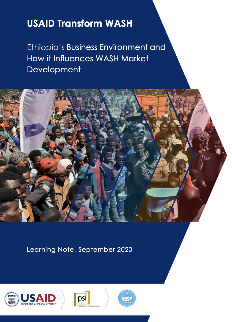 USAID Transform WASH Ethiopia’s Business Environment and How it