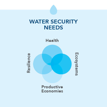 water security needs graphic